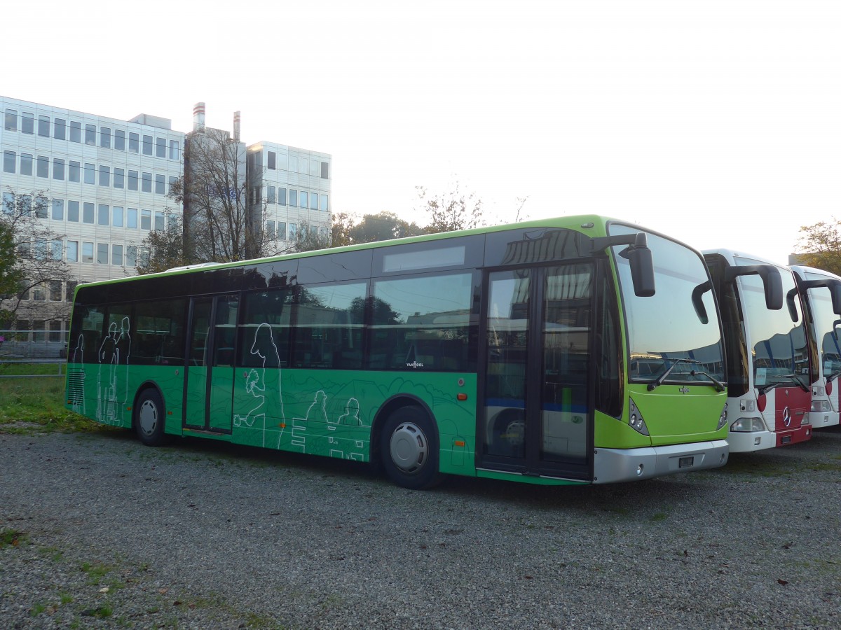 (156'327) - Busland, Burgdorf - Nr. 5 - Van Hool (ex AOE Langnau Nr. 5) am 28. Oktober 2014 in Kloten, EvoBus