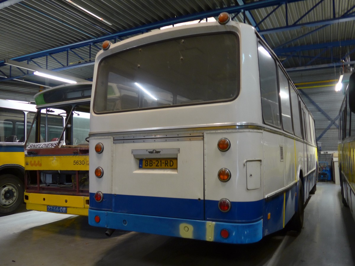 (156'684) - NWH Zwartsluis (NBM) - Nr. 36/BB-21-RD - DAF/Den Oudsten am 18. November 2014 in Hoogezand, Museum