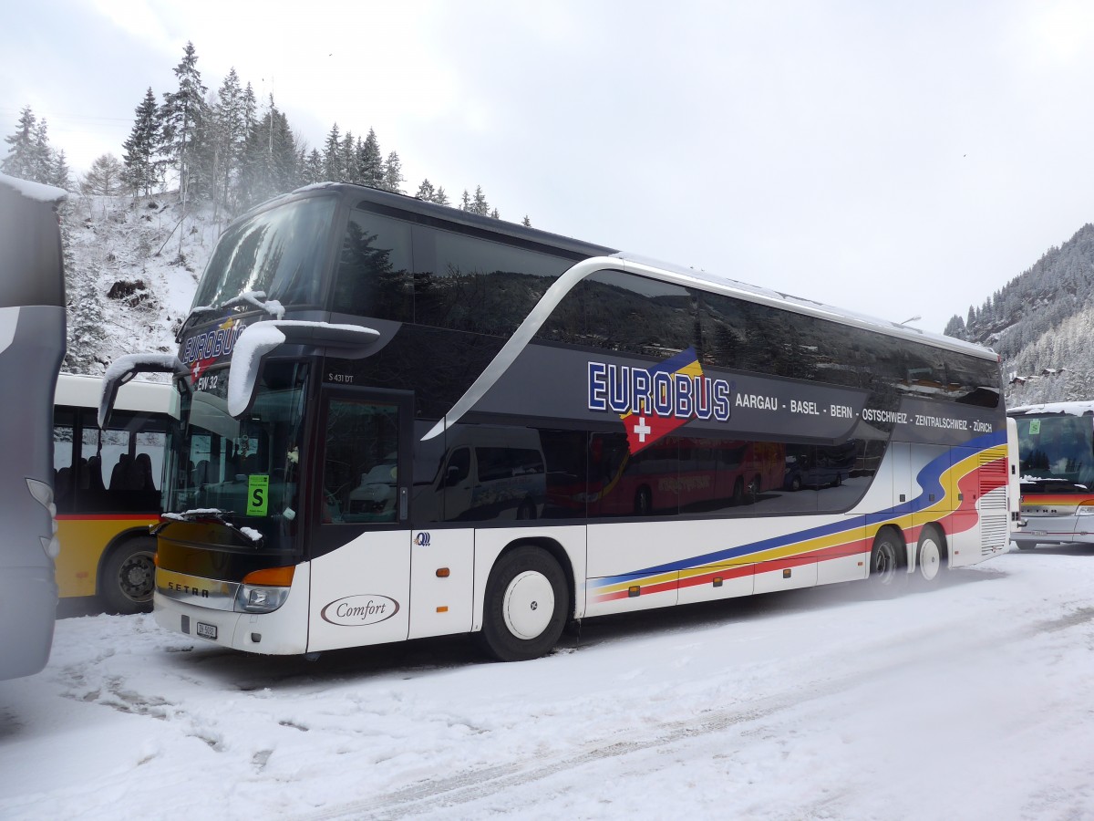 (158'298) - Welti-Furrer, Zrich - Nr. 32/ZH 5032 - Setra am 11. Januar 2015 in Adelboden, ASB