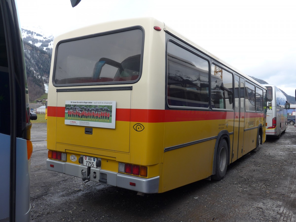 (158'350) - Tschannen, Zofingen - Nr. 2/AG 7755 - NAW/Lauber am 11. Januar 2015 in Frutigen, Flugplatz