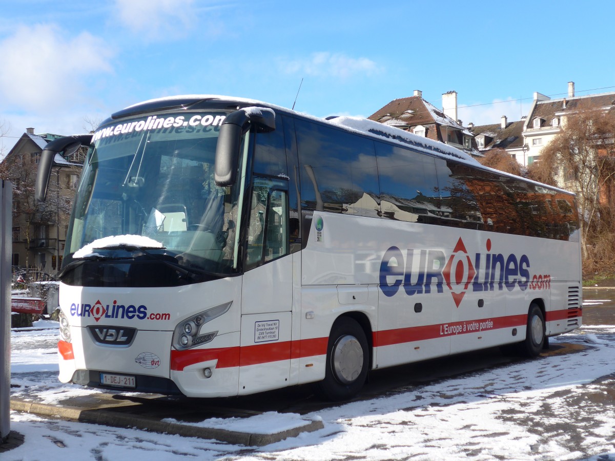 (158'522) - Aus Belgien: De Vrij, Turnhout - 1-DEJ-212 - VDL am 1. Februar 2015 in Zrich, Sihlquai