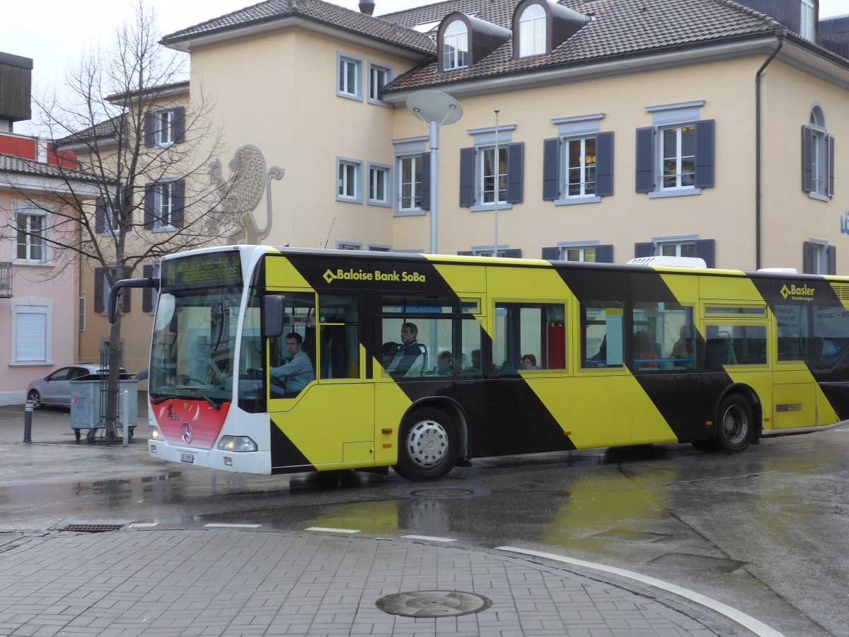 (158'995) - BGU Grenchen - Nr. 11/SO 21'951 - Mercedes am 2. Mrz 2015 in Grenchen, Postplatz