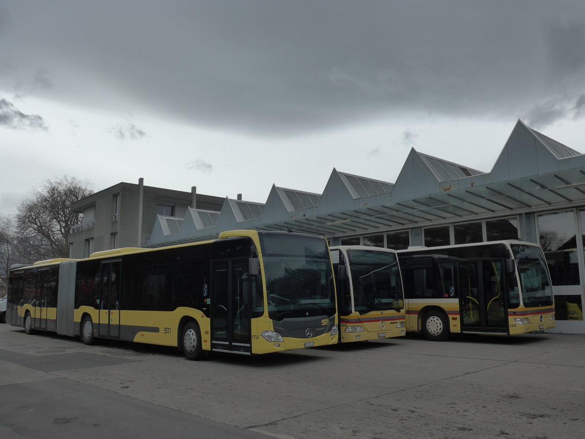 (159'535) - STI Thun - Nr. 172/BE 752'172 - Mercedes am 29. Mrz 2015 in Thun, Garage