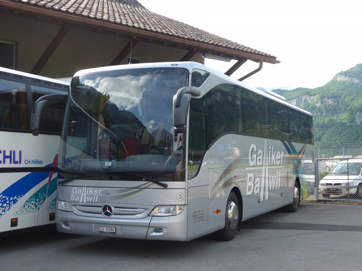 (162'056) - Galliker, Ballwil - Nr. 3/LU 15'586 - Mercedes am 13. Juni 2015 in Meiringen, Balm