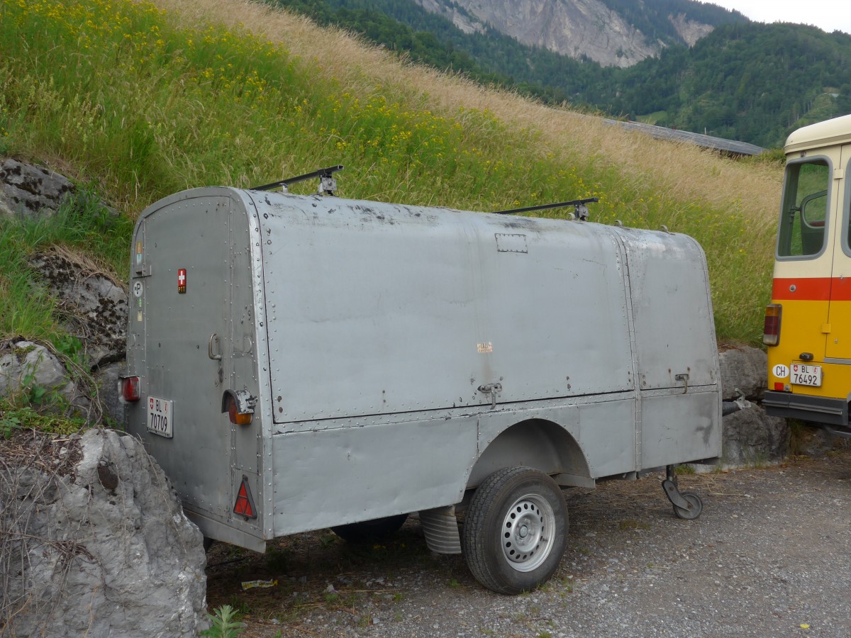 (162'061) - Ziegler, Pratteln - BL 70'709 - Ziegler Gepckanhnger am 13. Juni 2015 in Brienz, Kirche