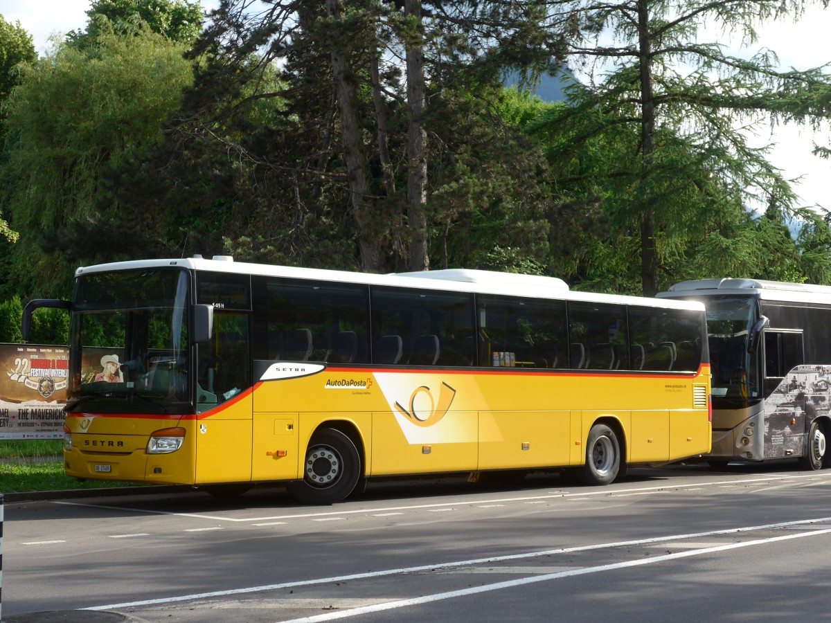 (162'074) - Terretaz, Zernez - GR 27'409 - Setra am 13. Juni 2015 in Interlaken, Lindenallee