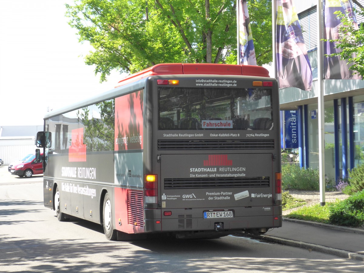 (162'551) - RSV Reutlingen - RT-EW 168 - Setra (ex AFA Adelboden Nr. 24; ex AFA Adelboden Nr. 11) am 24. Juni 2015 in Reutlingen, Betriebshof