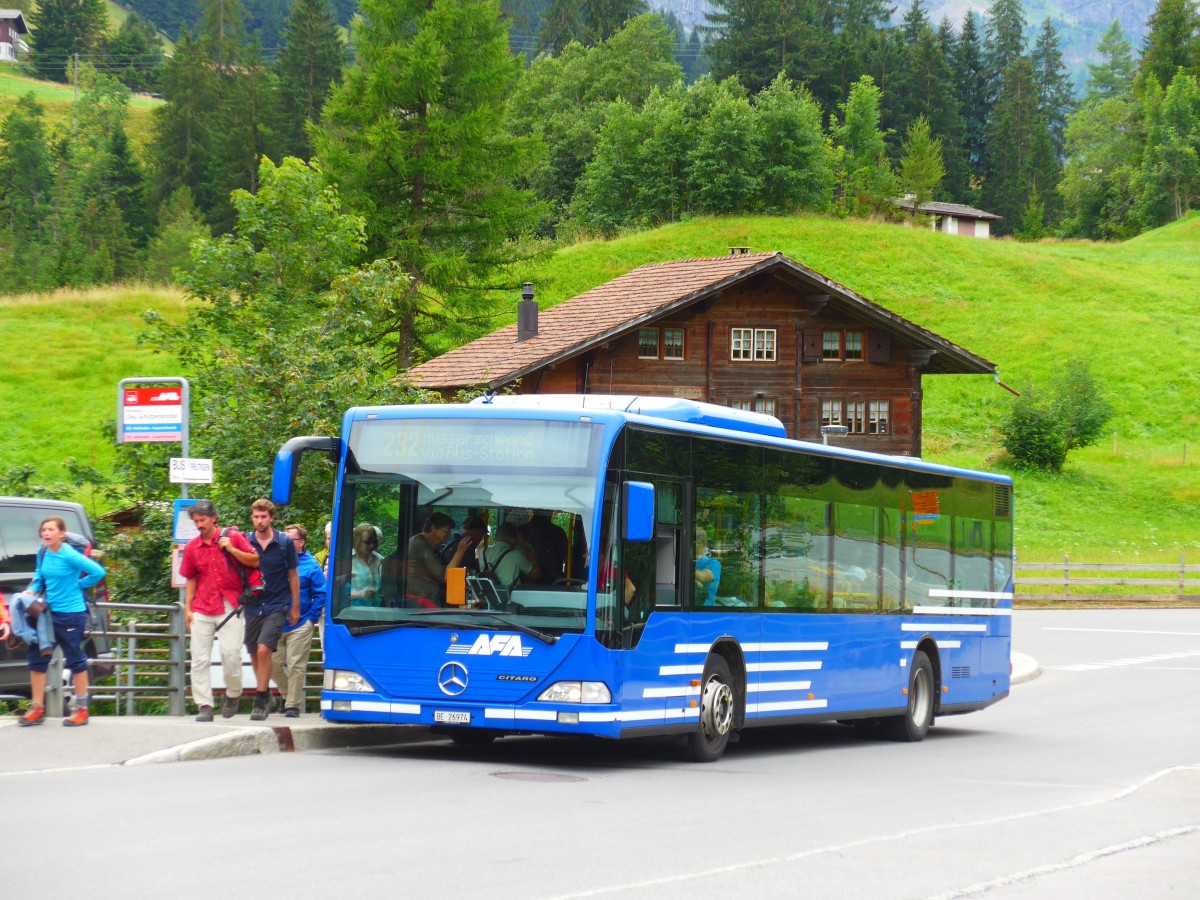 (163'149) - AFA Adelboden - Nr. 94/BE 26'974 - Mercedes am 26. Juli 2015 in Adelboden, Oey