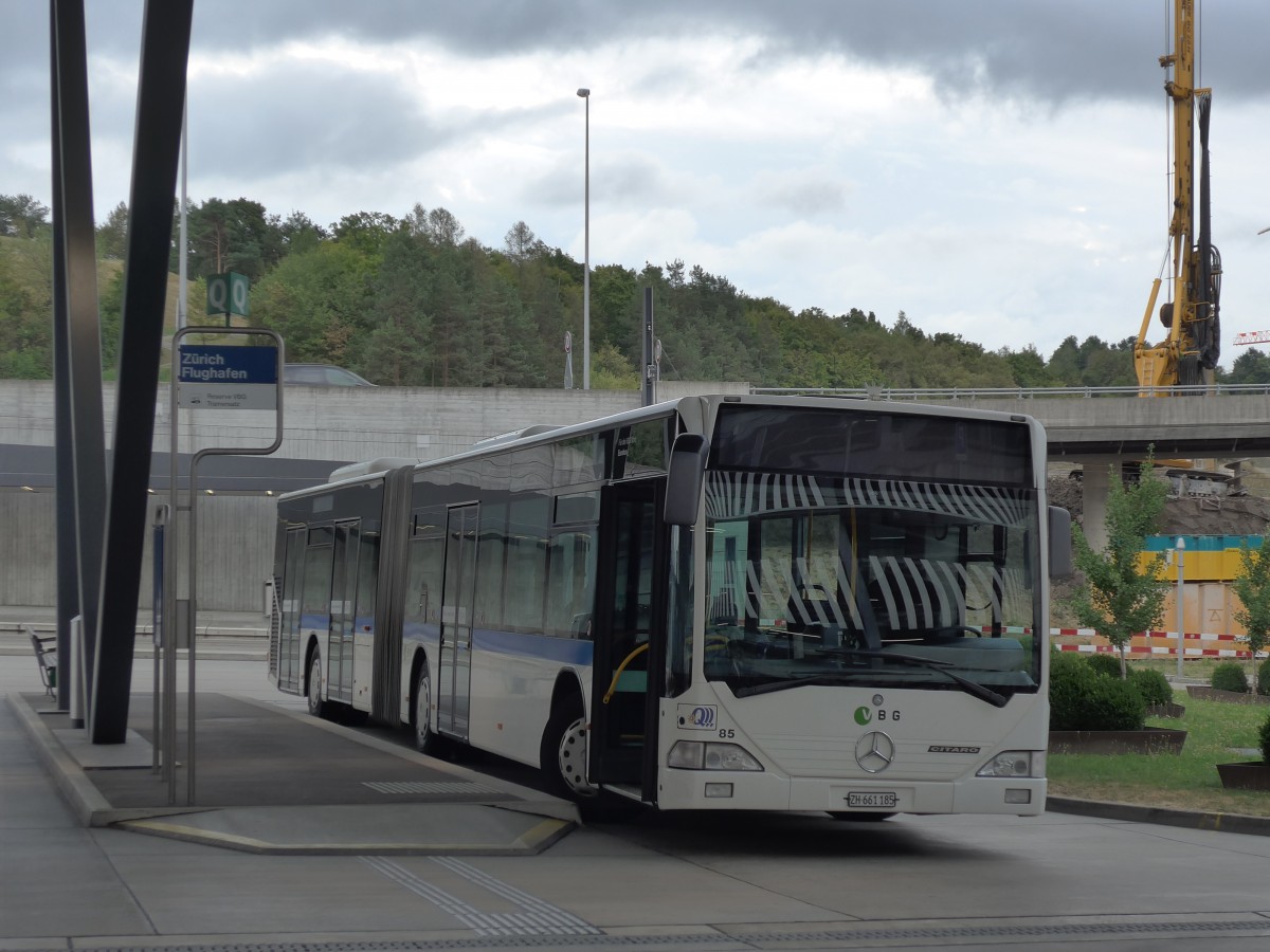 (163'321) - Welti-Furrer, Bassersdorf - Nr. 85/ZH 661'185 - Mercedes am 15. August 2015 in Zrich, Flughafen