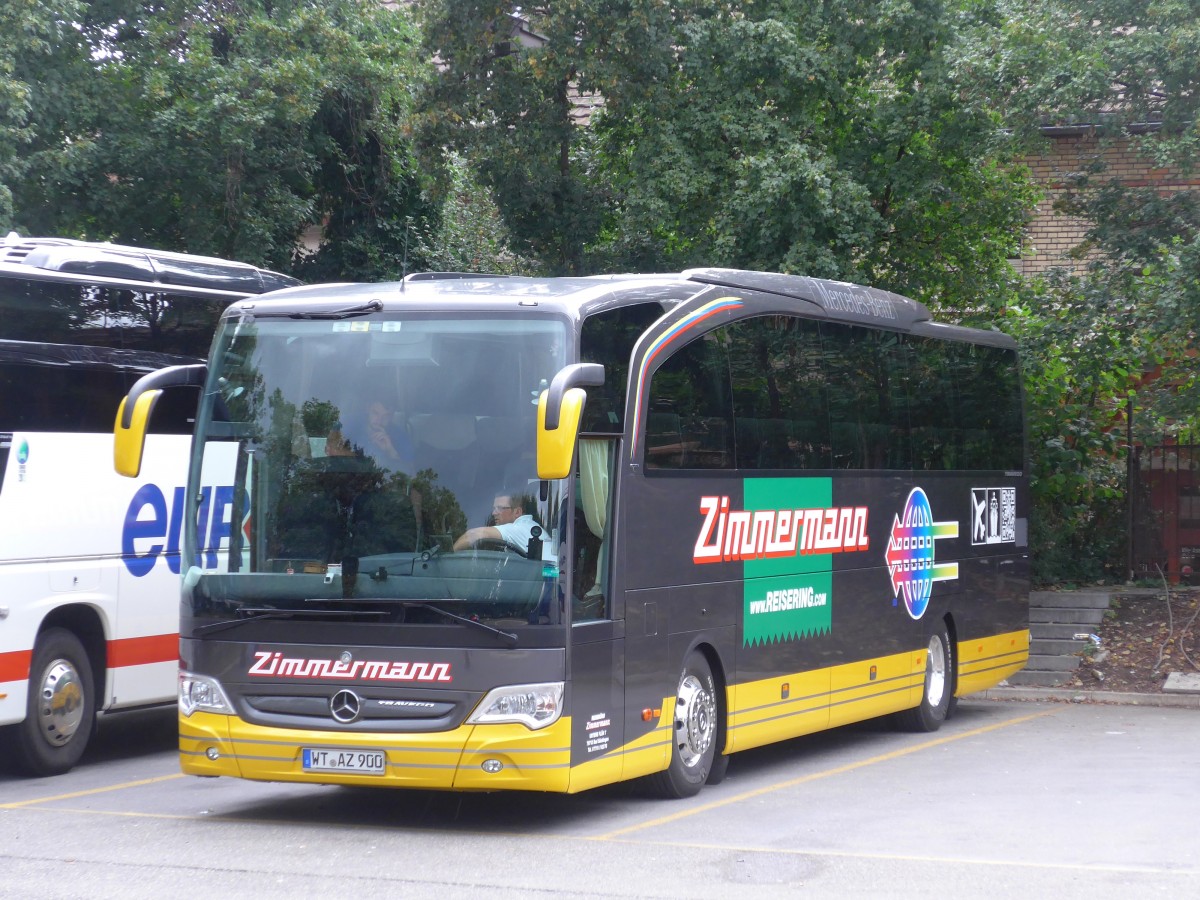 (163'626) - Aus Deutschland: Zimmermann, Bad Sckingen - WT-AZ 900 - Mercedes am 16. August 2015 in Zrich, Sihlquai