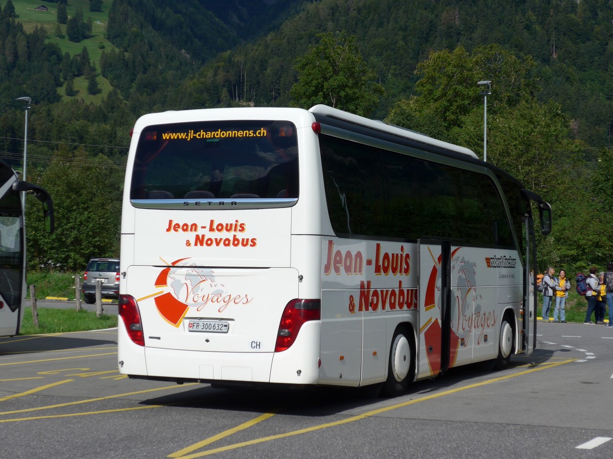 (164'397) - Chardonnens, Ftigny - FR 300'632 - Setra am 6. September 2015 in Frutigen, Tropenhaus