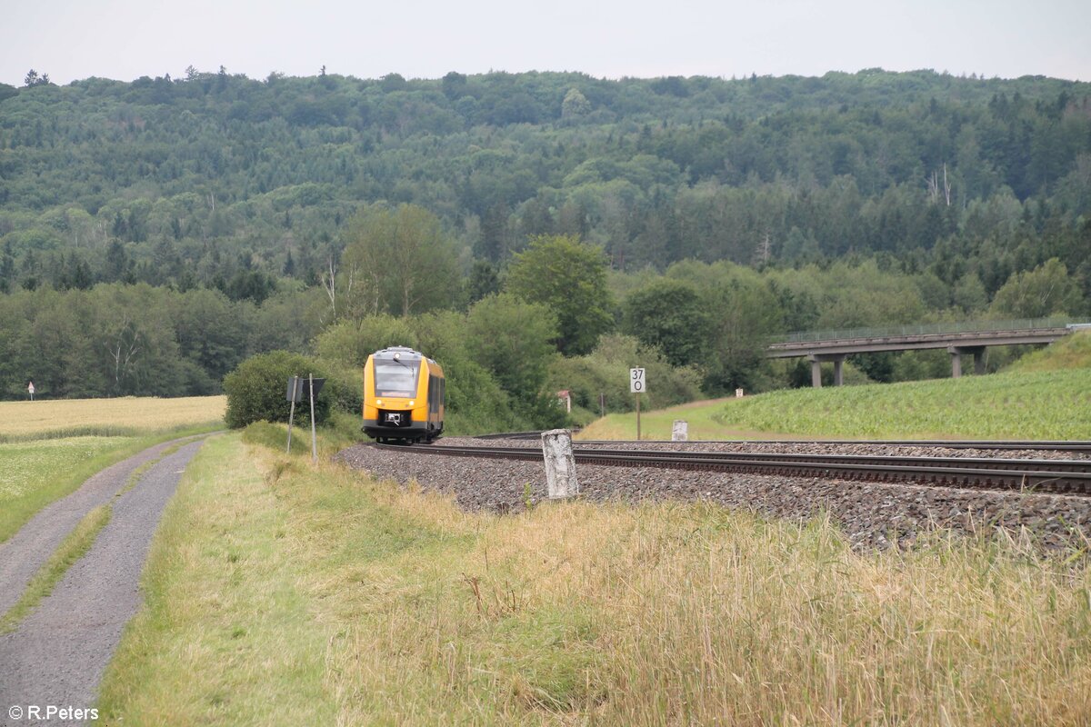 1648 208 als OPB RB23 79723 Marktredwitz - Regensburg bei Oberteich. 04.07.21