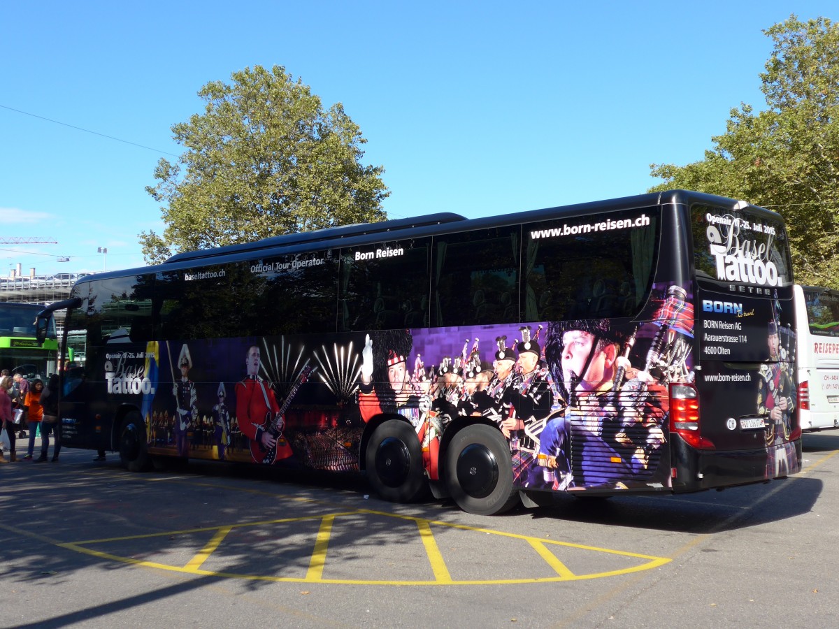 (165'452) - Born, Olten - SO 106'074 - Setra am 19. September 2015 in Zrich, Sihlquai