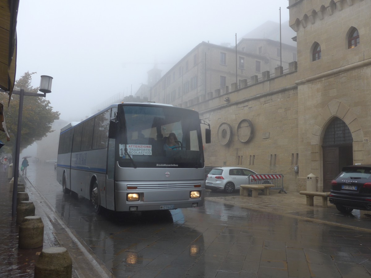 (165'678) - De Biagi - C1420 - BredaMenarinibus am 24. September 2015 in San Marino