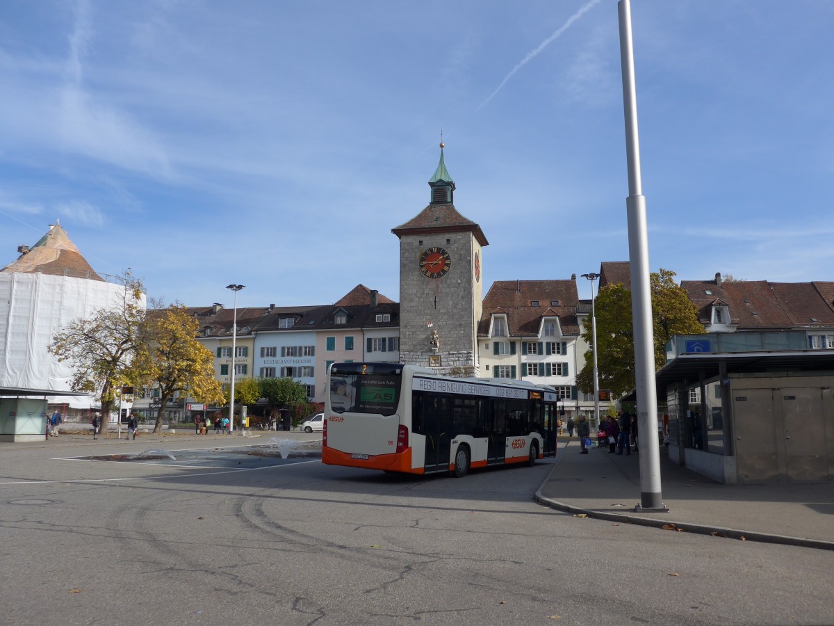 (166'456) - BSU Solothurn - Nr. 96/BE 172'096 - Mercedes am 24. Oktober 2015 in Solothurn, Amthausplatz