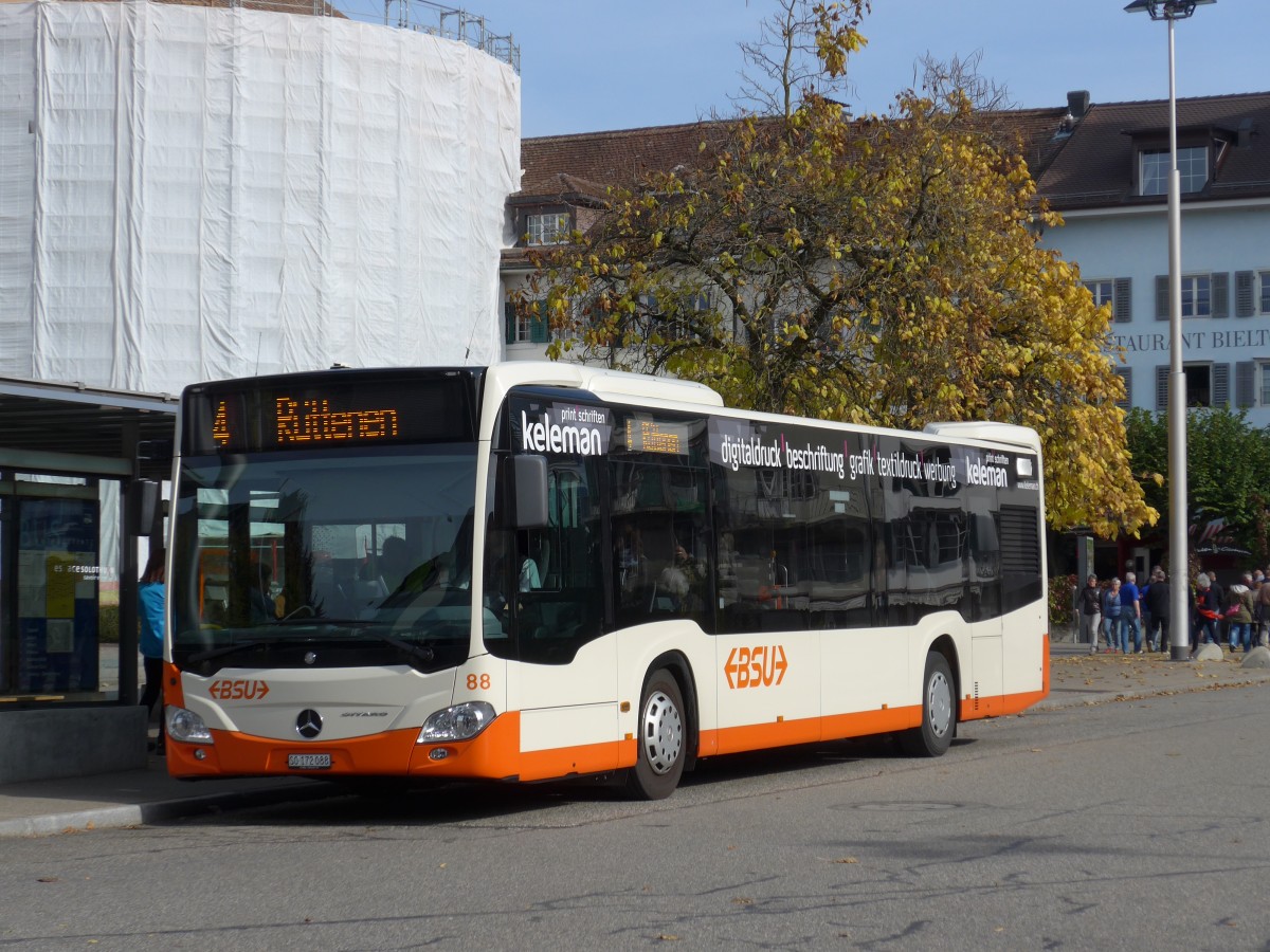 (166'459) - BSU Solothurn - Nr. 88/SO 172'088 - Mercedes am 24. Oktober 2015 in Solothurn, Amthausplatz