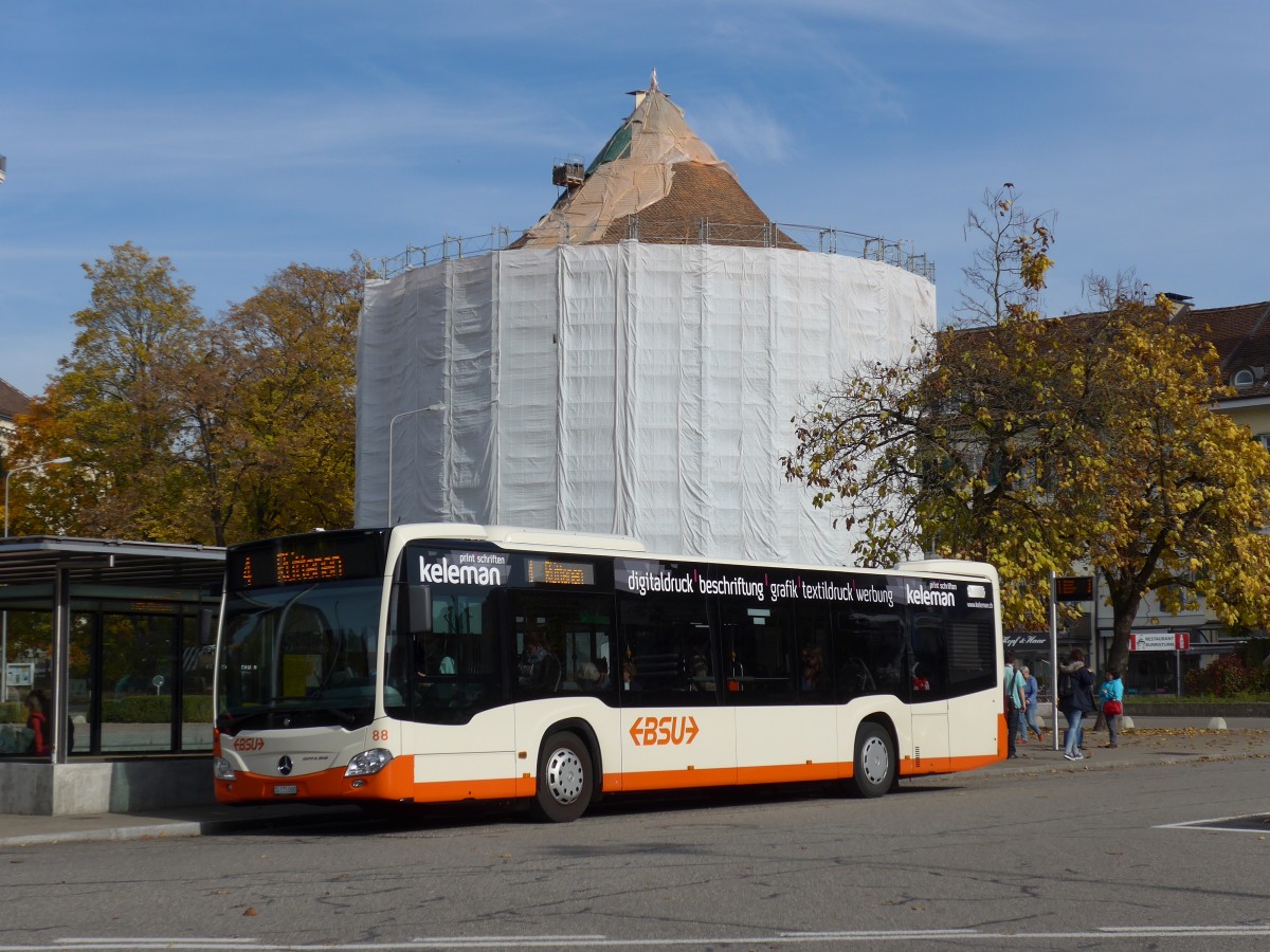 (166'460) - BSU Solothurn - Nr. 88/SO 172'088 - Mercedes am 24. Oktober 2015 in Solothurn, Amthausplatz