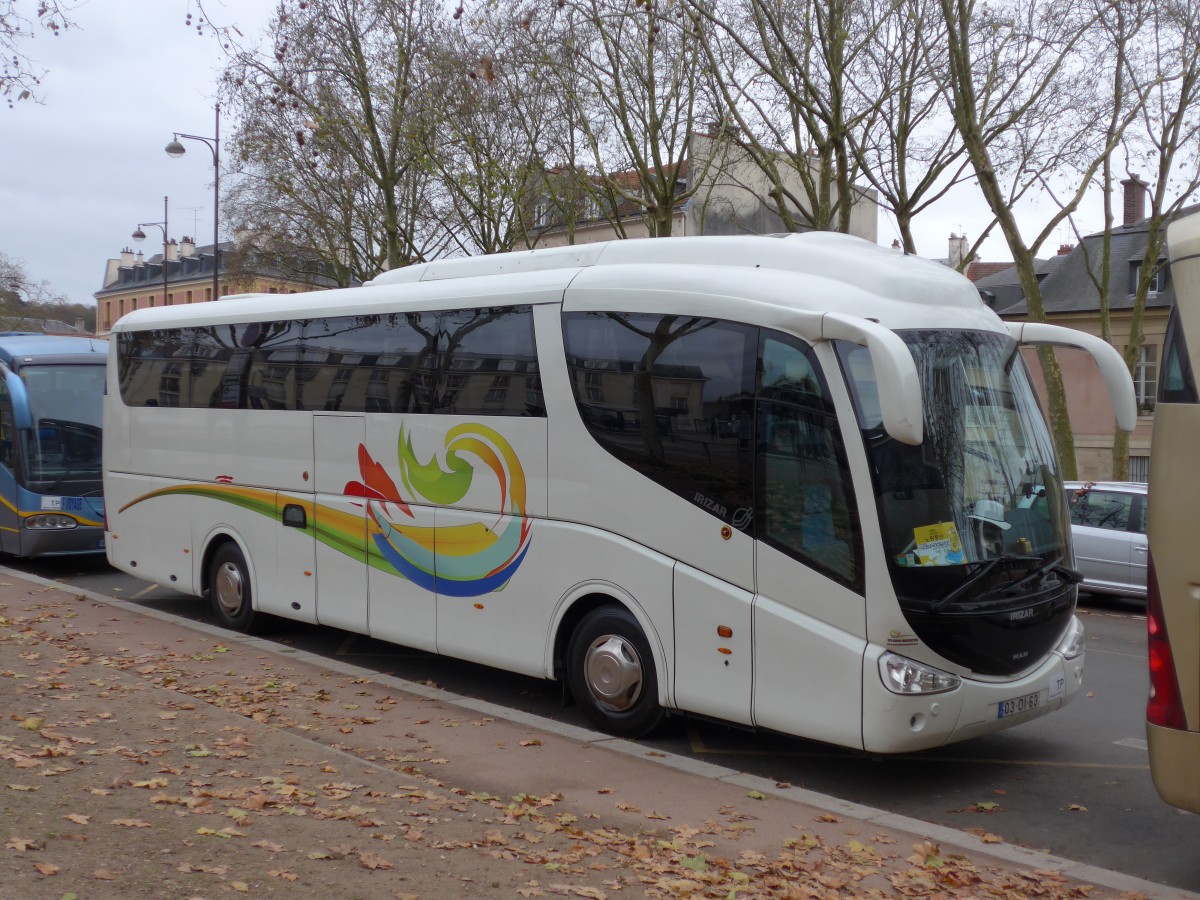 (167'206) - Aus Portugal: ??? - 03-OI-63 - MAN/Irizar am 17. November 2015 in Versailles, Gare Rive Gauche