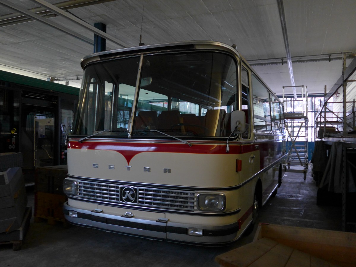 (167'452) - Brunner, Sargans - Setra am 19. November 2015 in Kloten, EvoBus