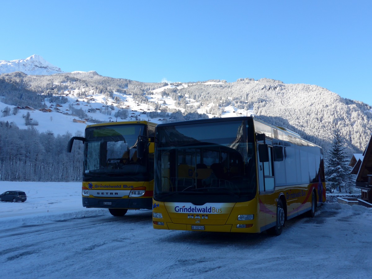 (167'474) - AVG Grindelwald - Nr. 14/BE 202'568 - MAN/Gppel am 23. November 2015 in Grindelwald, Garage