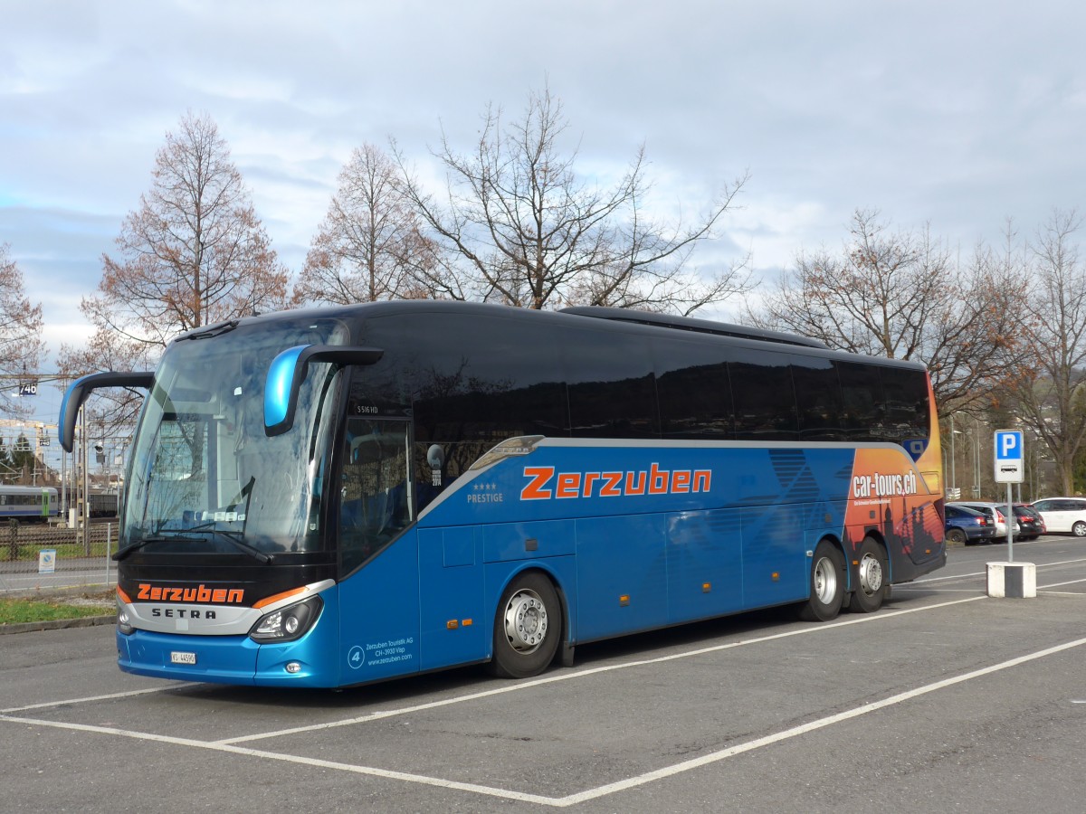 (167'589) - Zerzuben, Visp-Eyholz - Nr. 4/VS 44'590 - Setra am 1. Dezember 2015 in Thun, Seestrasse