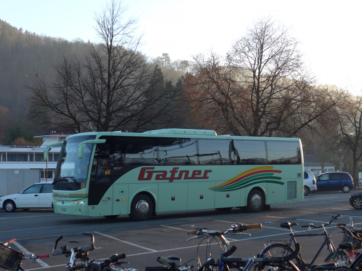 (167'845) - Gafner, Thun - Nr. 21/BE 69'988 - Temsa am 20. Dezember 2015 in Thun, CarTerminal