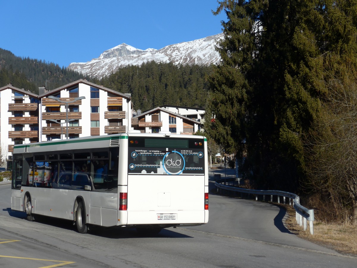 (167'974) - Stuppan, Flims - GR 153'980 - MAN (ex TN Neuchtel Nr. 226) am 26. Dezember 2015 in Laax, Bergbahnen