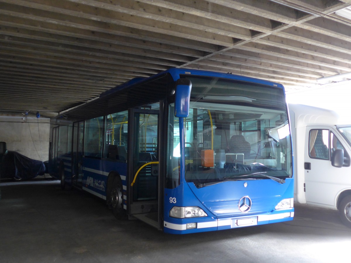 (168'848) - AFA Adelboden - Nr. 93/BE 26'705 - Mercedes (ex Nr. 5) am 22. Februar 2016 im Autobahnhof Adelboden