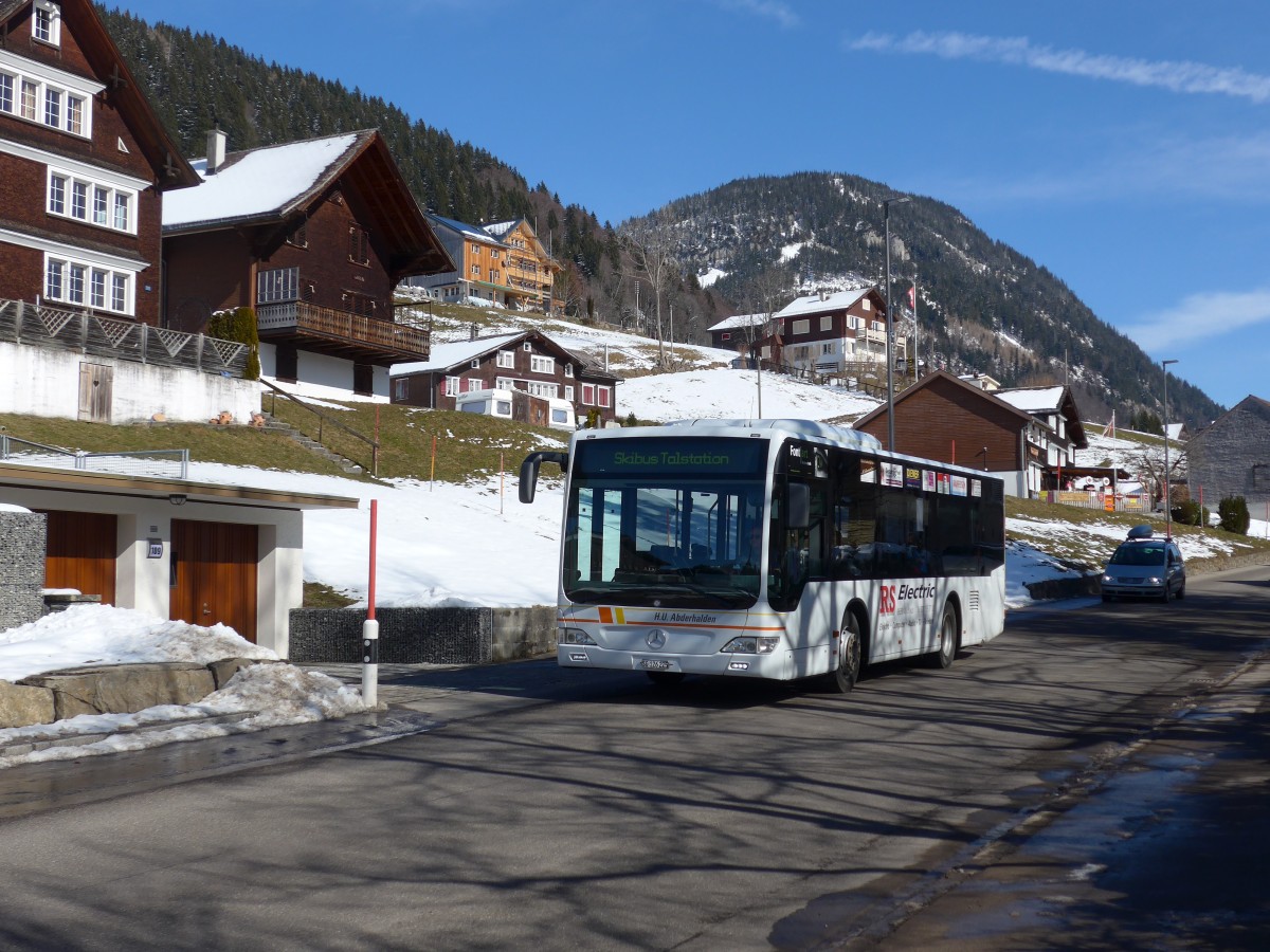 (168'964) - Abderhalden, Wildhaus - SG 126'225 - Mercedes (ex LBA Vaduz/FL Nr. 3) am 27. Februar 2016 in Wildhaus, Hauptstrasse