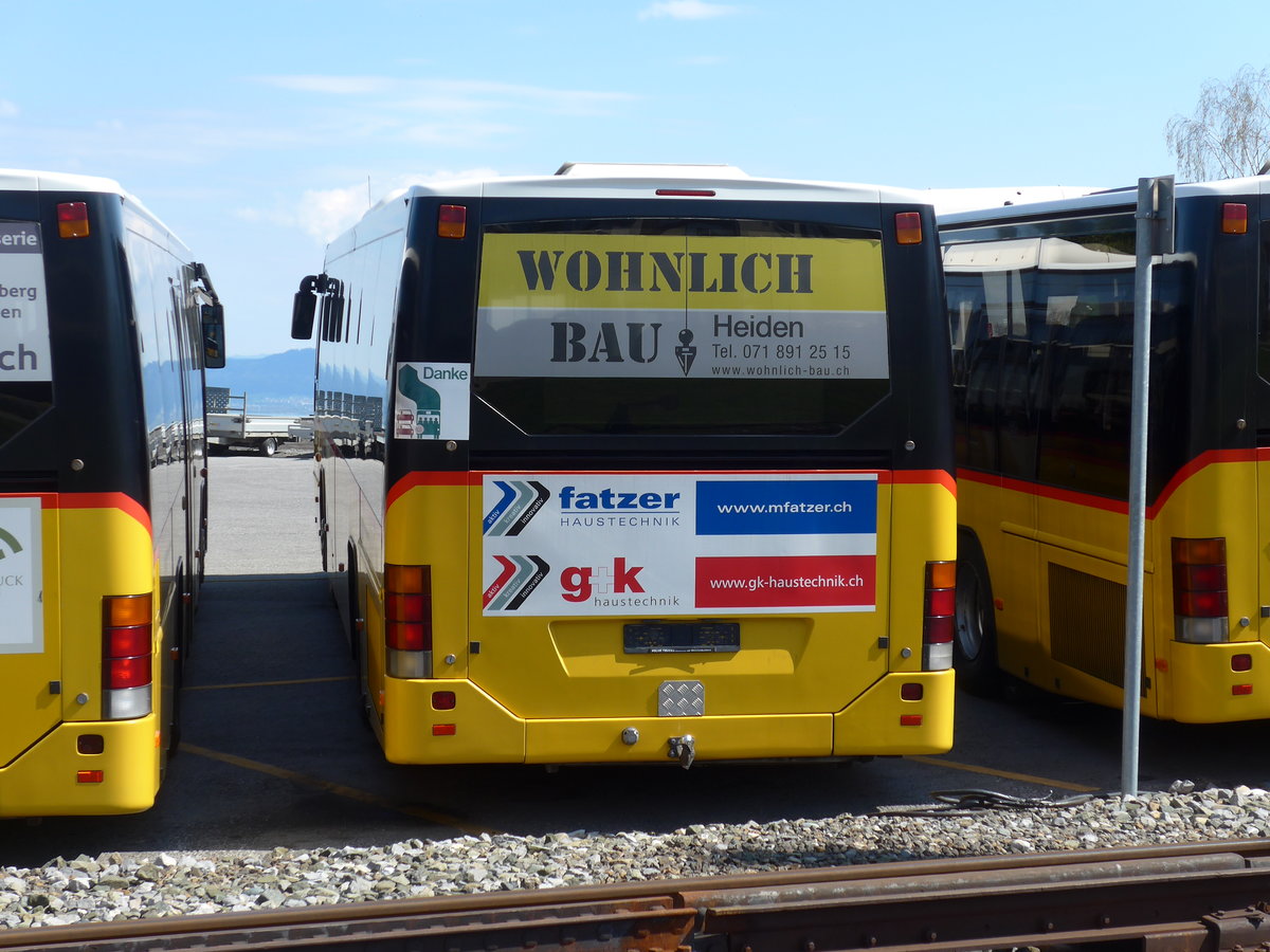 (169'926) - PostAuto Ostschweiz - (AR 14'852) - Volvo am 12. April 2016 in Heiden, Garage