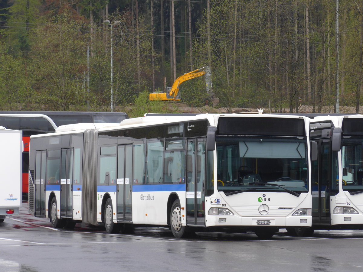 (169'959) - Welti-Furrer, Bassersdorf - Nr. 85/ZH 661'185 - Mercedes am 14. April 2016 in Bassersdorf, Buszentrum Glattal