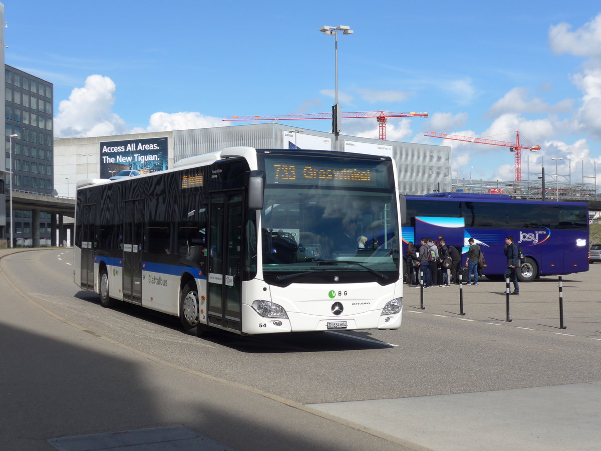 (170'031) - Welti-Furrer, Bassersdorf - Nr. 54/ZH 634'604 - Mercedes am 14. April 2016 in Zrich, Flughafen