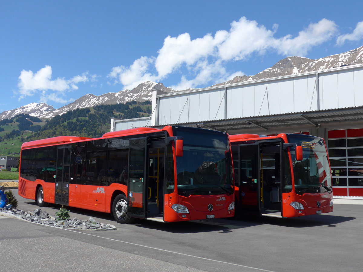 (170'441) - AFA Adelboden - Nr. 97/BE 823'927 - Mercedes am 10. Mai 2016 in Frutigen, Garage