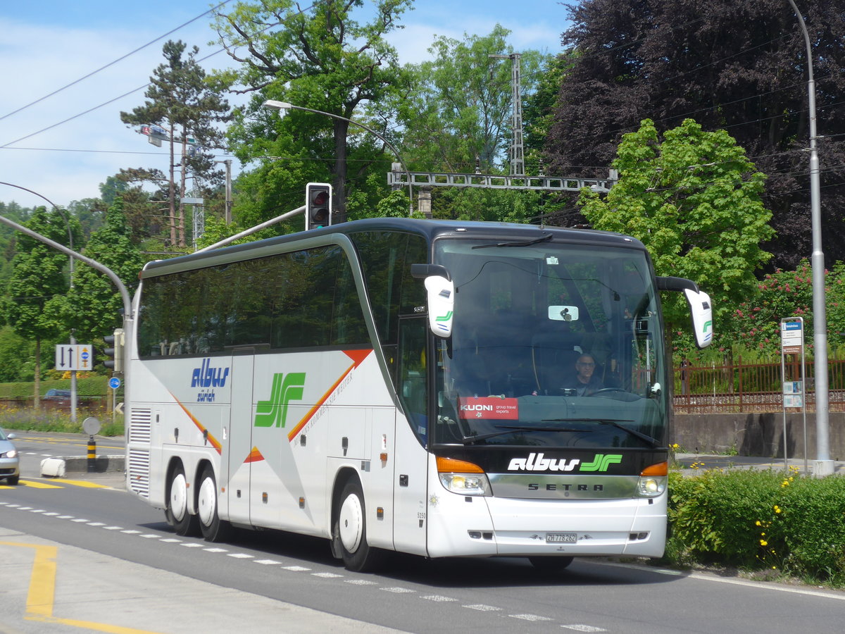 (171'296) - Albus, Zrich - Nr. 5250/ZH 778'262 - Setra am 22. Mai 2016 in Luzern, Verkehrshaus