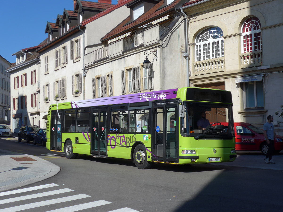 (173'558) - Keolis, Besanon - Nr. 1880/453 XS 25 - Renault am 1. August 2016 in Pontarlier, Saint-Bninge