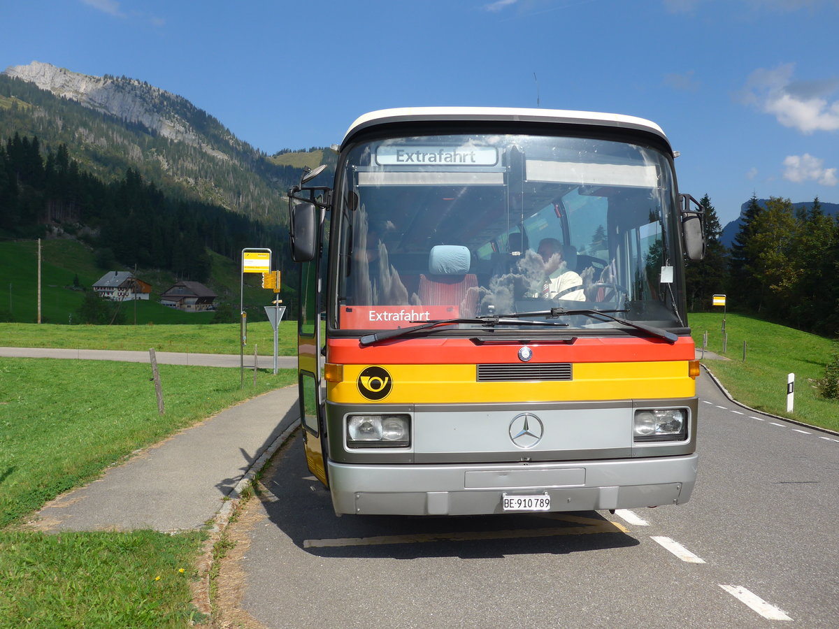 (174'874) - Buzzi, Bern - BE 910'789 - Mercedes (ex Mattli, Wassen) am 11. September 2016 in Srenberg, Hirsegg