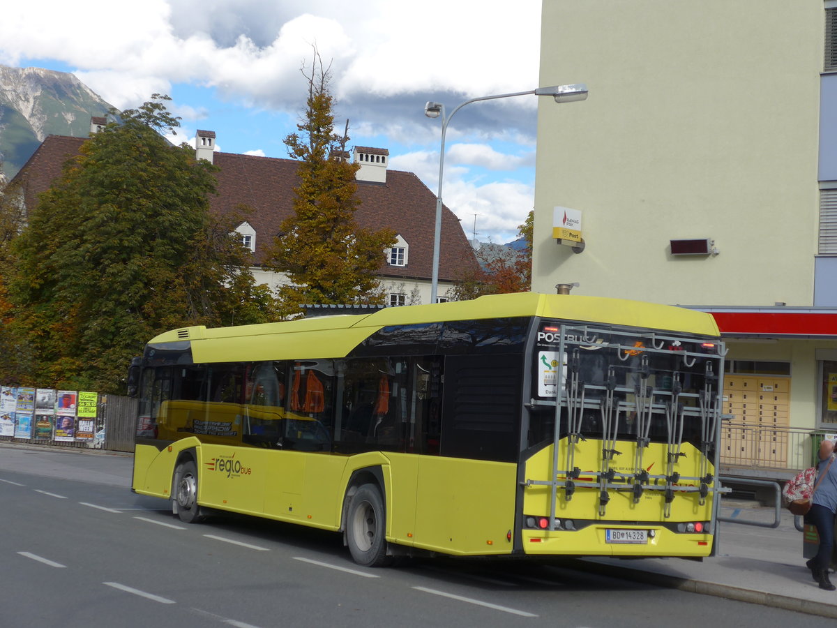 (176'078) - PostBus - BD 14'328 - Solaris am 20. Oktober 2016 in Imst, Post