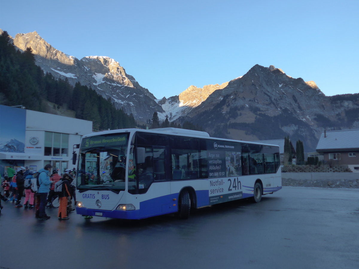 (177'414) - EAB Engelberg - Nr. 2/OW 10'224 - Mercedes (ex Nr. 6; ex TPL Lugano Nr. 11) am 30. Dezember 2016 in Engelberg, Titlisbahnen