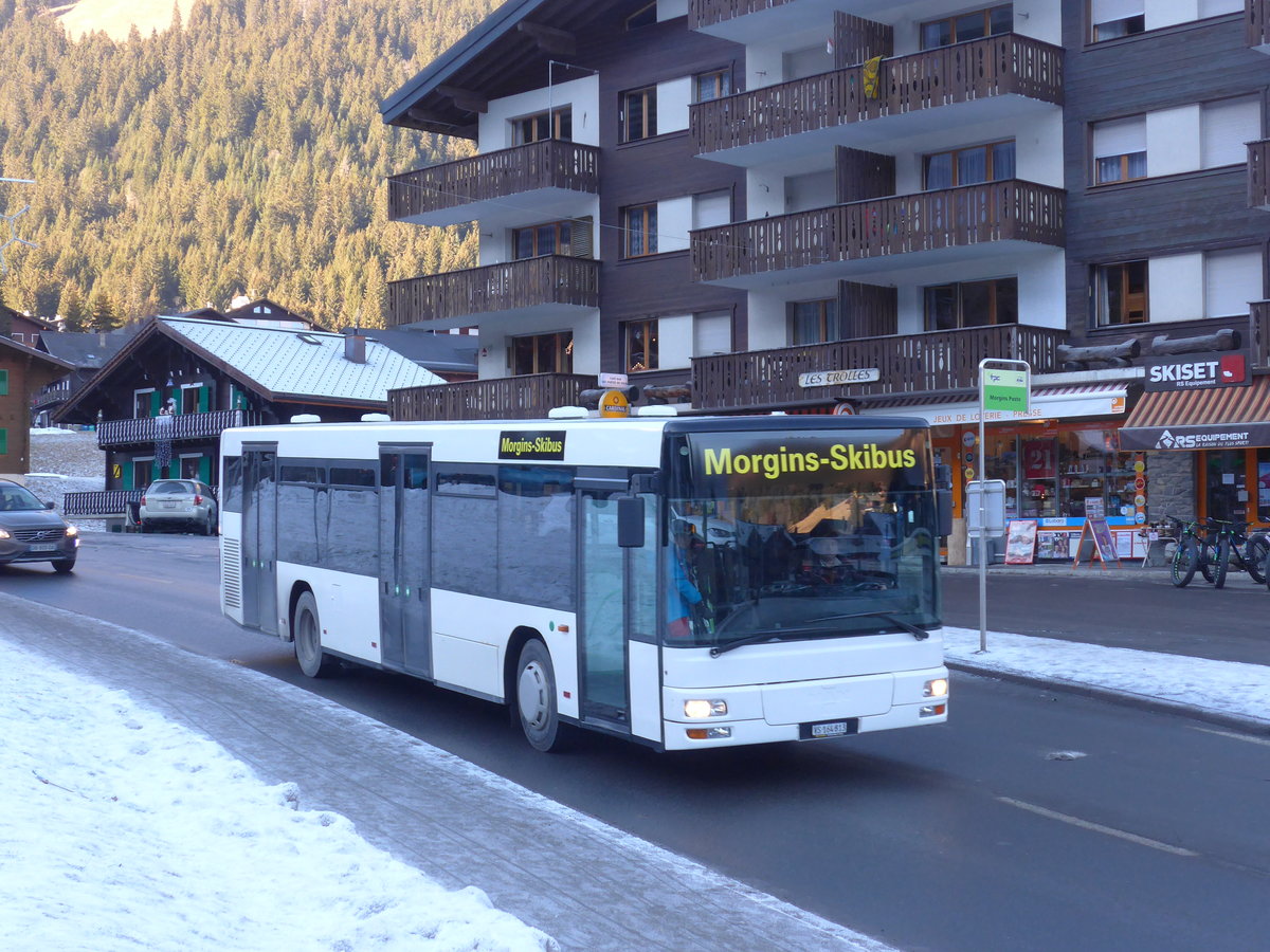 (177'528) - Tlmorgins, Morgins - VS 164'813 - MAN am 1. Januar 2017 in Morgins, Post