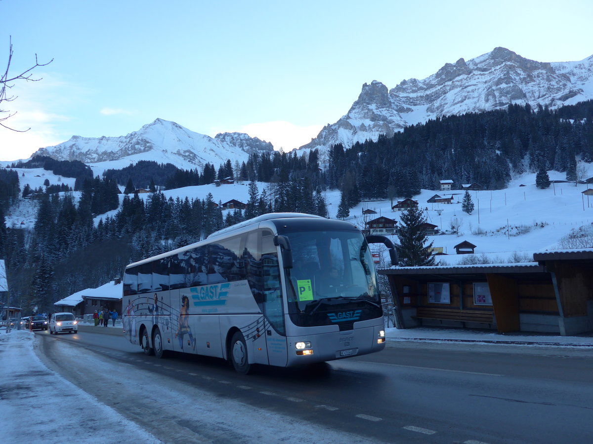 (177'653) - Gast, Utzenstorf - BE 470'046 - MAN am 7. Januar 2017 in Adelboden, Oey