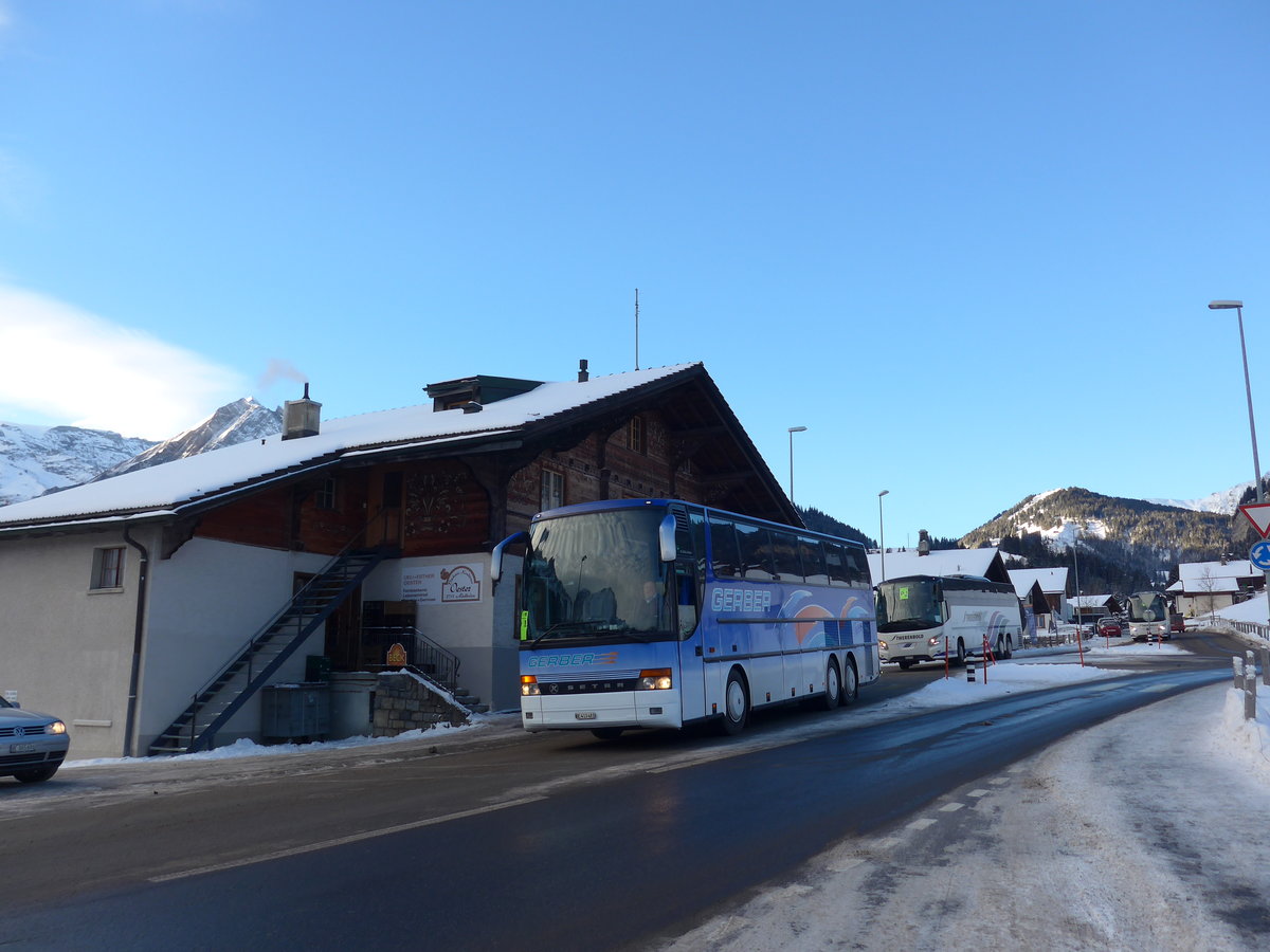 (177'684) - Gerber, Roggwil - Nr. 5/BE 413'481 - Setra am 7. Januar 2017 in Adelboden, Oey