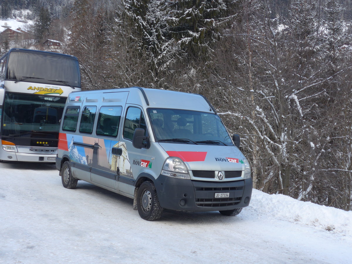 (177'737) - CJ Tramelan - Nr. 302/JU 27'334 - Renault am 7. Januar 2017 in Adelboden, ASB