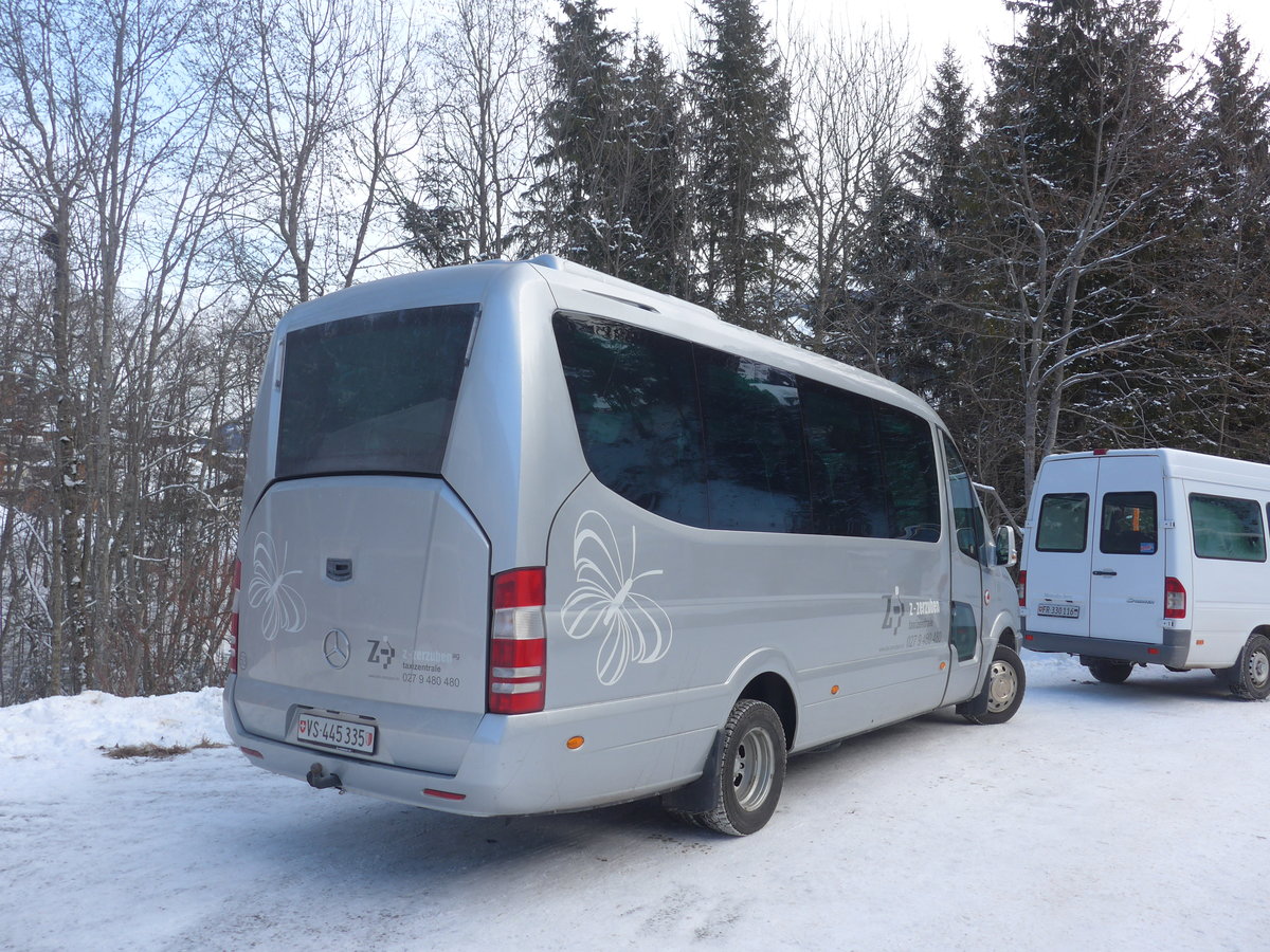 (177'747) - Zerzuben, Visp - Nr. 53/VS 445'335 - Mercedes am 7. Januar 2017 in Adelboden, ASB