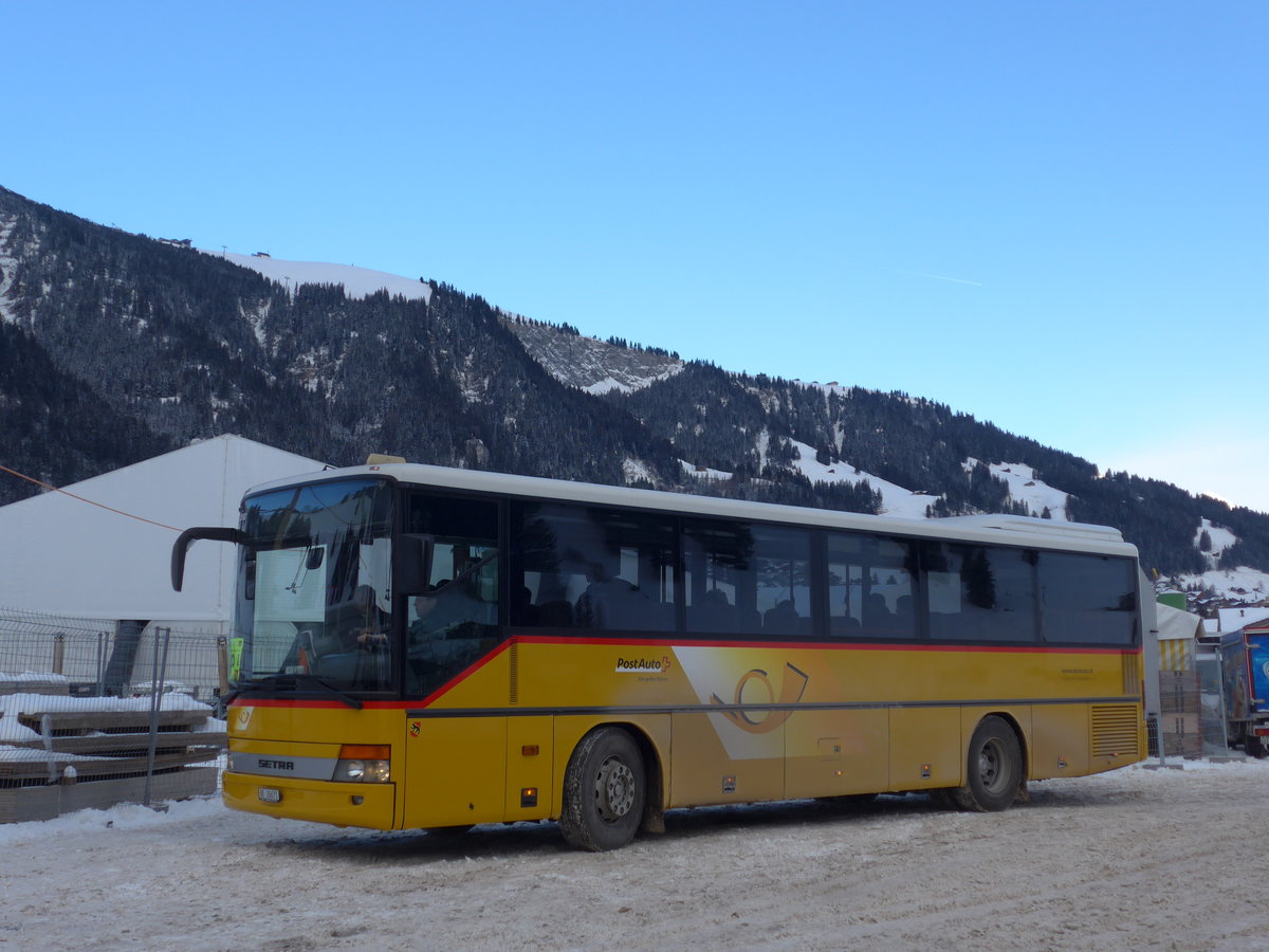 (177'801) - Spring, Schwenden - BE 26'671 - Setra am 7. Januar 2017 in Adelboden, Weltcup