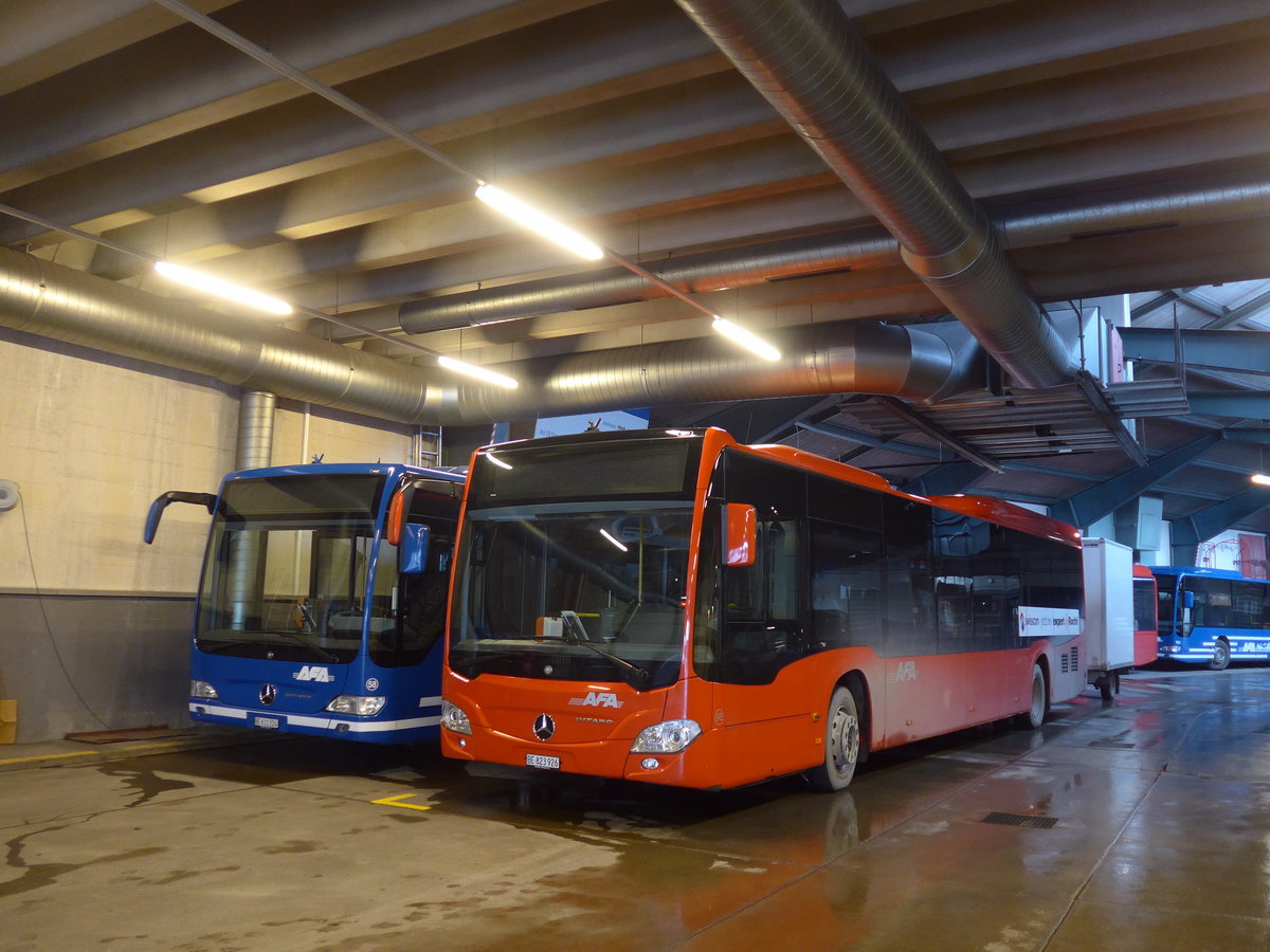 (177'914) - AFA Adelboden - Nr. 96/BE 823'926 - Mercedes am 7. Januar 2017 im Autobahnhof Adelboden