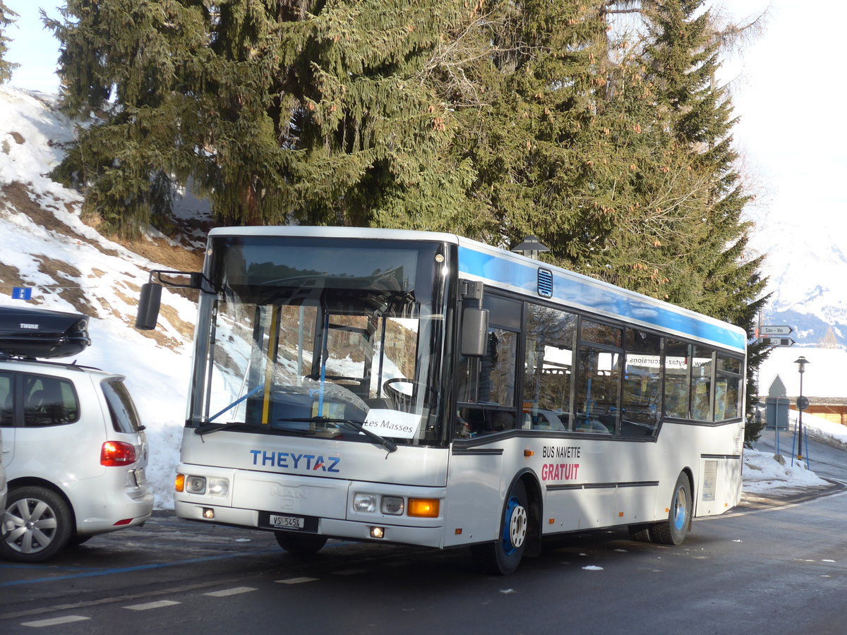 (178'183) - Theytaz, Sion - VS 5454 - MAN am 28. Januar 2017 in Collons, Office Tourisme