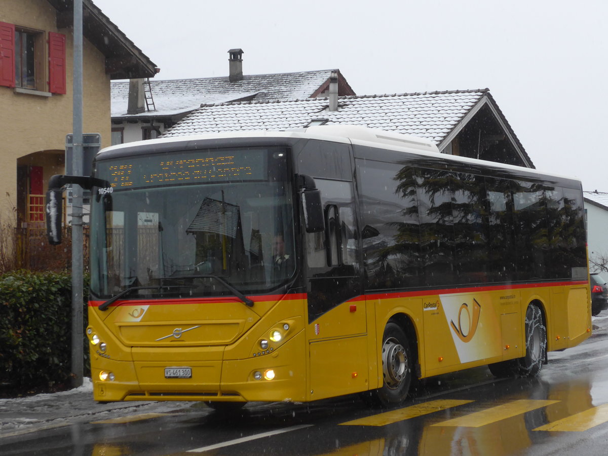 (178'243) - Buchard, Leytron - VS 461'300 - Volvo am 5. Februar 2017 in Leytron, Alte Post