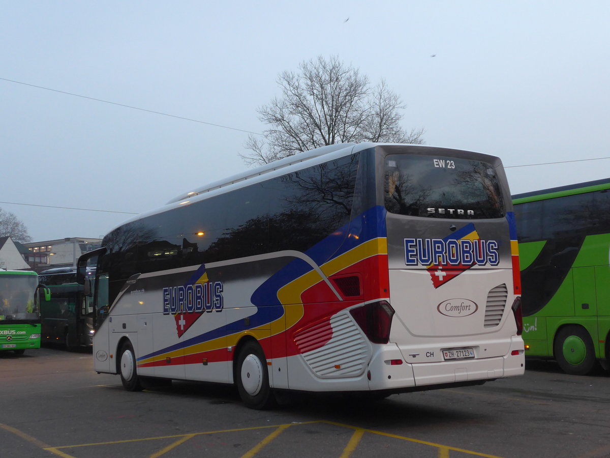 (178'429) - Welti-Furrer, Bassersdorf - Nr. 23/ZH 27'123 - Setra am 10. Februar 2017 in Zrich, Sihlquai