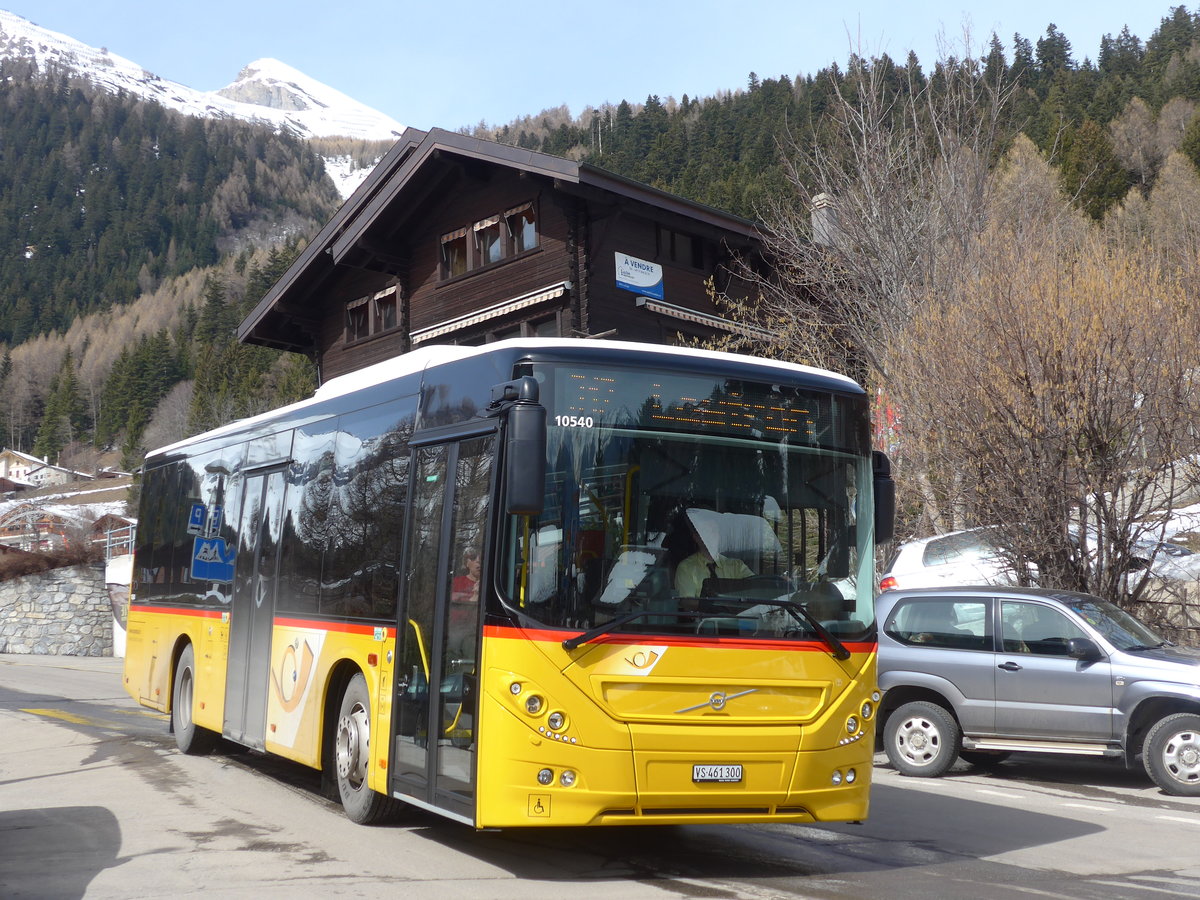 (178'971) - Buchard, Leytron - VS 461'300 - Volvo am 12. Mrz 2017 in Ovronnaz, Post