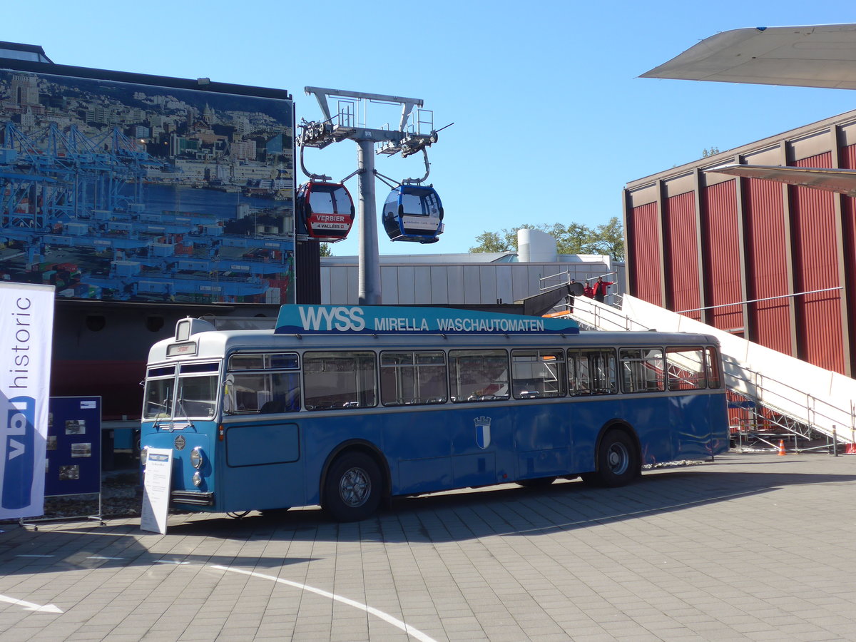 (179'819) - VBL Luzern (vbl-historic) - Nr. 81/LU 231'018 - FBW/Hess am 29. April 2017 in Luzern, Verkehrshaus